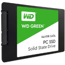 דיסק Western Digital 240GB WD 2.5'' Green SATA III SSD