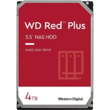 דיסק קשיח פנימי Western Digital Red plus NAS 3.5"  4TB 5400 256MB 3Y