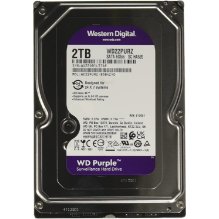 דיסק קשיח פנימי Western Digital Purple Desktop 3.5"  2TB 5400  256MB  3Y