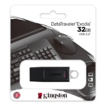 דיסק און קי Kingston DataTraveler Exodia 32GB USB3.2