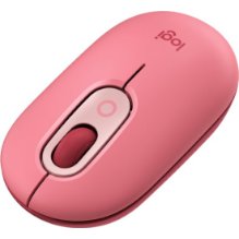 עכבר אלחוטי בצבע אדום ורוד LOGITECH POP 2.4GHZ/BT