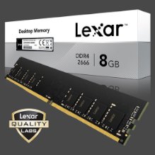 זיכרון למחשב נייח Lexar DIMM 8GB DDR4 2666Mhz