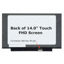 מסך 14.0 / FHD / 40PIN / No BR  / SLIM / Touch / IPS