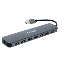 מפצל D-Link DUB-H7 USB 2.0 7 Port