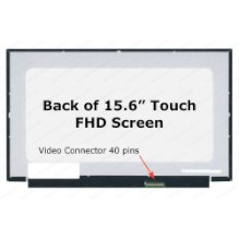 מסך 15.6 / FHD / 40PIN / No BR  / SLIM / Touch / IPS