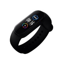 שעון רצועת יד Xiaomi Mi Smart Band 5 בצבע שחור