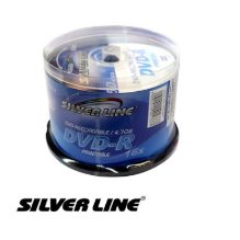 דיסקים לצריבה  Silver Line DVD-R  