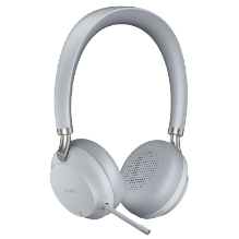 מערכת ראש (אוזניות) אלחוטית ל-2 אוזניים BH72 Light Gray Teams USB-A BT