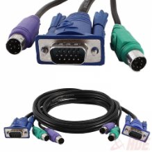 סט כבלים לקופסת מיתוג D-Link KVM Cable 1.5M DKVM