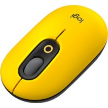 עכבר אלחוטי בצבע שחור/צהוב LOGITECH POP 2.4GHZ/BT