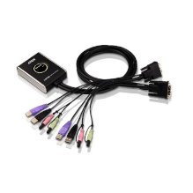 ממתג KVM ל-2 מחשבים Aten CS682 DVI/USB
