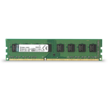 זיכרון למחשב נייח  Kingston 4GB DDR3 1600Mhz