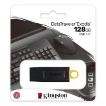 דיסק און קי Kingston DataTraveler Exodia 128GB USB3.2