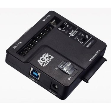 קופסה חיצונית USB 3.0 To 2.5",3.5" SATA or IDE HDD
 3FBCP 
